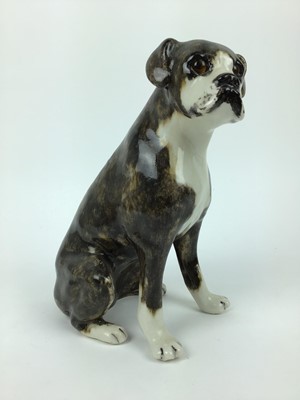 Lot 207 - Winstanley model of a dog