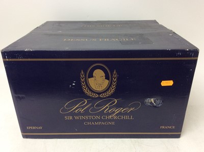 Lot 33 - Six bottles, Pol Roger, Sir Winston Churchill 1996