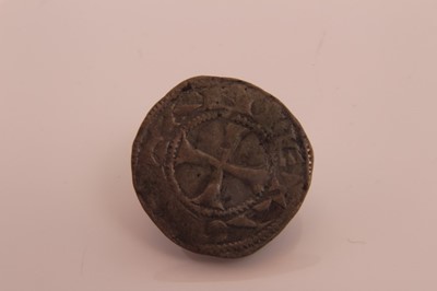 Lot 585 - Anglo Gallic - silver Denier of Richard I (c1189-99) Aquitaine Mint ex Norwich Collection F (1 coin)