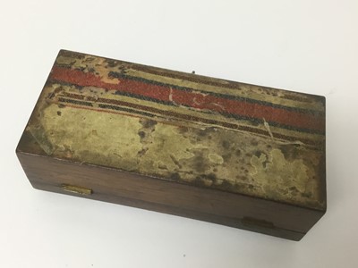 Lot 53 - Regency rosewood writing box