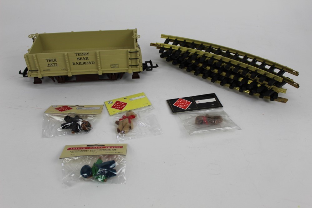 Path Train Teddy Lot 1410 - Teddy Bear Rail Road Train Set by