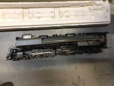 Lot 1412 - Rail King One Gauge Challenger Steam Engine Union Pacific 4-6-6-4 #404 in original box.