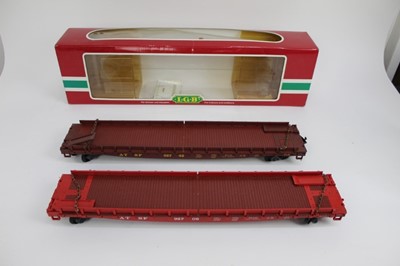 Lot 1413 - Railway Lehmann LGB Three boxed rolling stock items no. 40540, 42580  4058