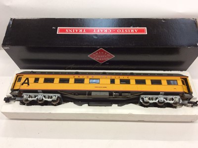 Lot 1423 - Railway Aristocraft Heavyweight Passenger Cars 31508, 31308 and 31408, all boxed.