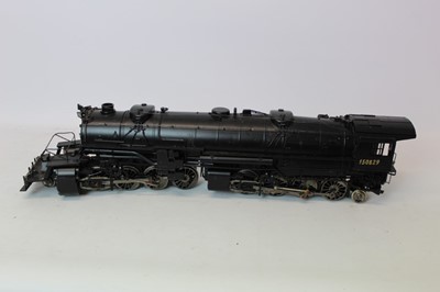 Lot 1429 - Railway Aristocraft 2-8-8-2 Usra Mallet Steam locomotive boxed plus tender boxed.