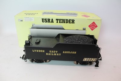 Lot 1429 - Railway Aristocraft 2-8-8-2 Usra Mallet Steam locomotive boxed plus tender boxed.