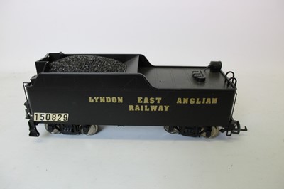 Lot 1429 - Railway Aristocraft 2-8-8-2 Usra Mallet Steam locomotive boxed plus tender boxed.