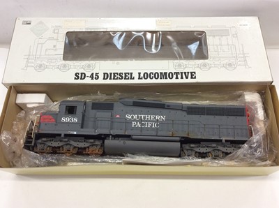 Lot 1430 - Railway Aristocraft  SD-45 Diesel Locomotive ART- 22401B Southern Pacific 8938, boxed.