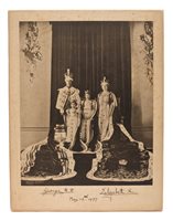 Lot 154 - The Coronation of HM King George VI May 12th...