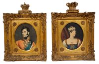 Lot 155 - TRH Prince Leopold of Saxe-Coburg and Princess...