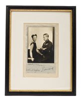 Lot 158 - HRH The Duke and Duchess of Windsor - signed...