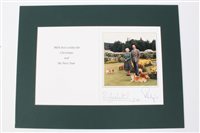 Lot 165 - HM Queen Elizabeth II and HRH The Duke of...