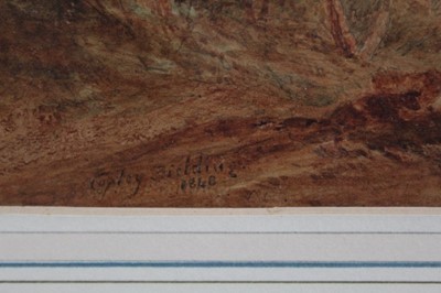 Lot 575 - Attributed to Copley Fielding, two watercolours