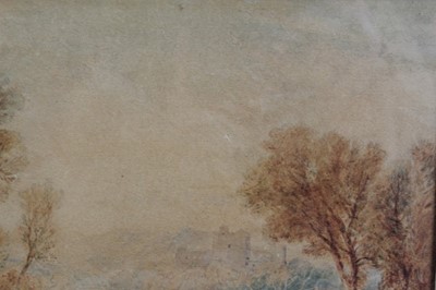 Lot 575 - Attributed to Copley Fielding, two watercolours