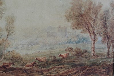 Lot 575 - Attributed to Copley Fielding, two watercolours