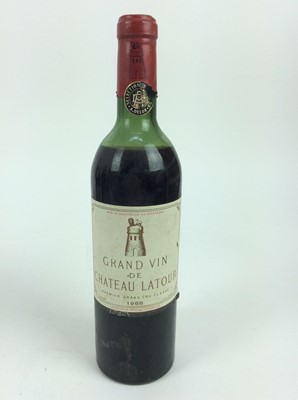 Lot 78 - Wine - one bottle, Chateau Latour Premier Grand Cru Classe 1966