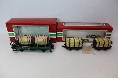 Lot 1468 - Railway LGB Rolling Stock 41170, 45230, 41693, 4267. All boxed.