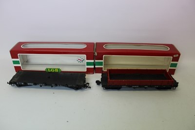Lot 1469 - Railway LGB Rolling Stock 41540 x 2, 4062, 42690.  All boxed.