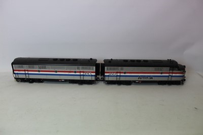 Lot 1506 - Railway LGB unboxed selection including diesel locomotive, carriages, rolling stock.