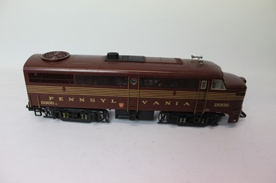 Lot 1506 - Railway LGB unboxed selection including diesel locomotive, carriages, rolling stock.