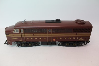 Lot 1506 - Railway LGB unboxed selection including diesel locomotive, carriages, rolling stock.