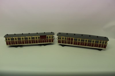 Lot 1507 - Railway unboxed selection of carriages including LGB.