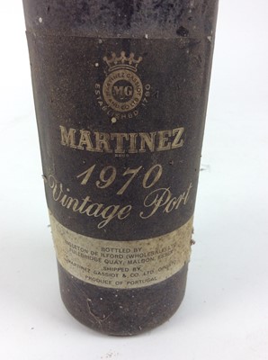 Lot 116 - Port - one bottle, Martinez 1970