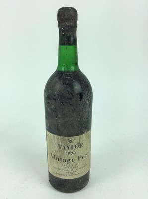 Lot 118 - Port - one bottle, Taylor 1970, bottled 1972