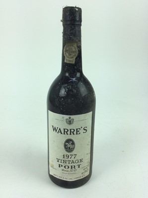 Lot 119 - Port - one bottle, Warre's 1977