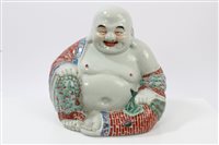 Lot 386 - Early 20th century Chinese porcelain figure of...