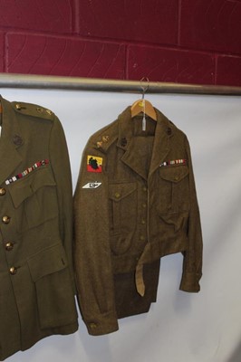 Lot 268 - Collection of Military uniform formerly the property of Lieutenant Colonel George Sugden, M.C. and Bar