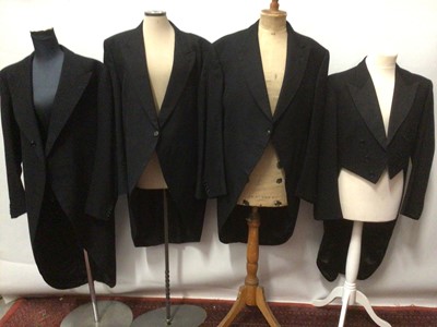 Lot 1798 - Group of gentleman's vintage tailcoats