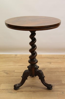 Lot 666 - George IV rosewood occasional table