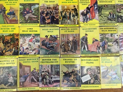 Lot 1308 - A collection of 15 early/first edition Billy Bunter books, together with other later editions, plus 5 Rupert annuals, 5 framed pictures and two miniature cloisonné vases