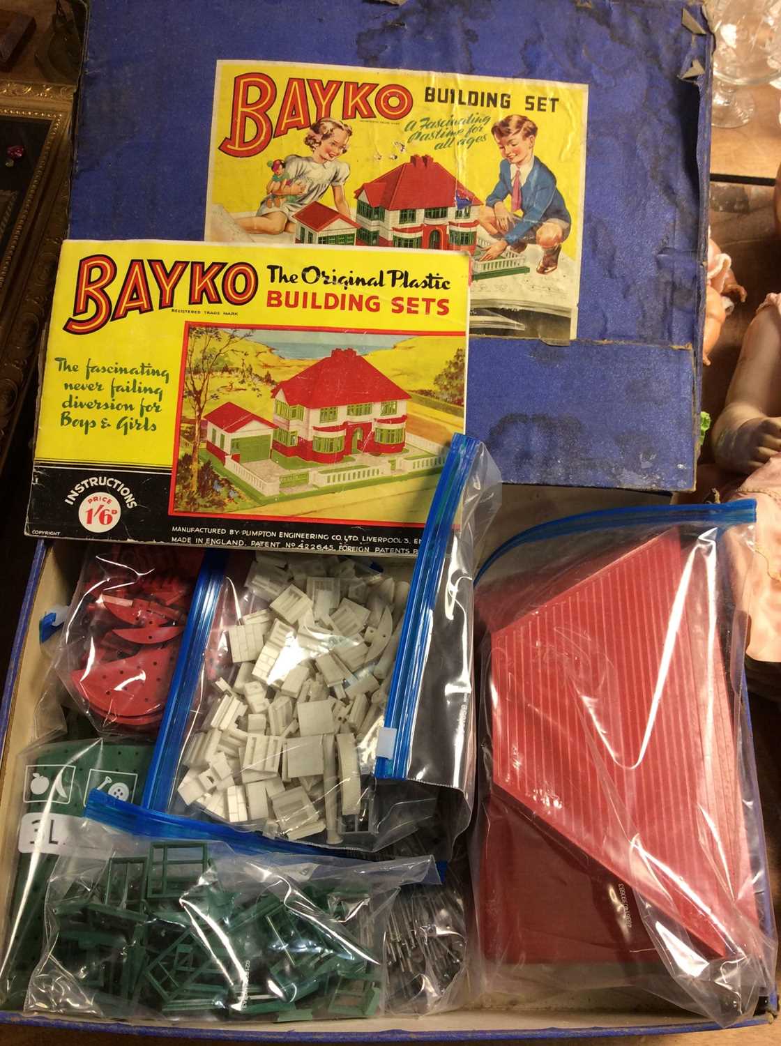 vintage bayko building set