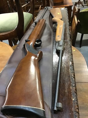 Lot 533 - Diana / Milbro Series 70, Model 79 break action air rifle together with a Czechoslovakian Stavia break action air rifle (2)