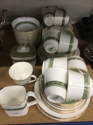 Lot 112 - Royal Doulton Rondelay pattern tea and dinnerware, 61 pieces