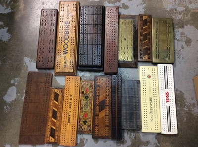 Lot 472 - Collection cribbage boards