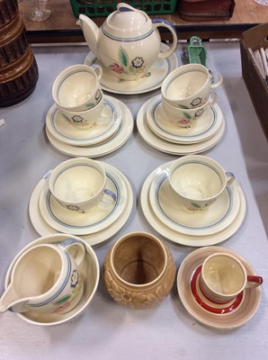 Lot 480 - Susie Cooper six place tea set