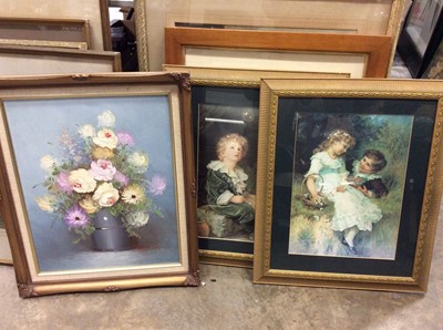 Lot 478 - Pair H. R. Wilkinson watercolour studies, together with other pictures and prints