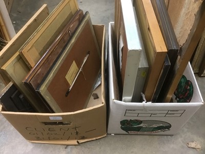 Lot 325 - Two boxes of assorted pictures and prints