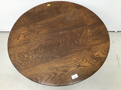 Lot 55 - Georgian oak tripod table