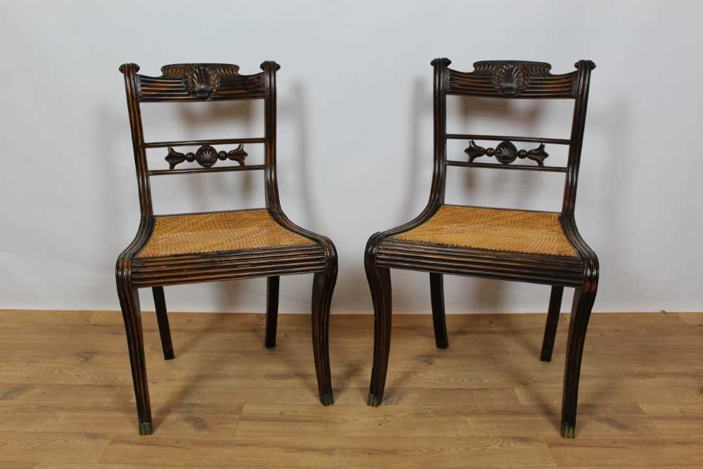 Lot 729 Rare pair of Regency AngloIndian coromandel