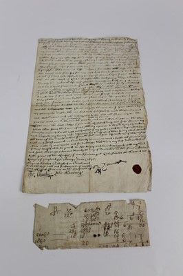 Lot 1130 - Collection of 17th / 18th century indentures