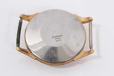 Lot 64 - Vintage Pierce triple calendar moon phase wristwatch