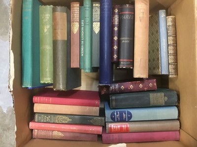 Lot 1269 - Box of books including decorative bindings