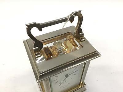 Lot 1980 - Two modern carriage clocks