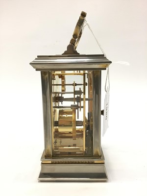 Lot 1980 - Two modern carriage clocks