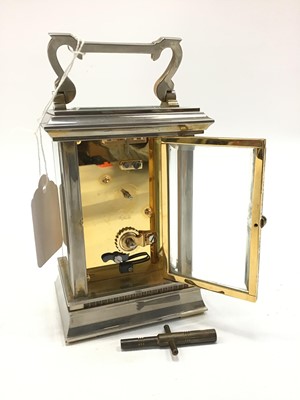 Lot 1980 - Two modern carriage clocks