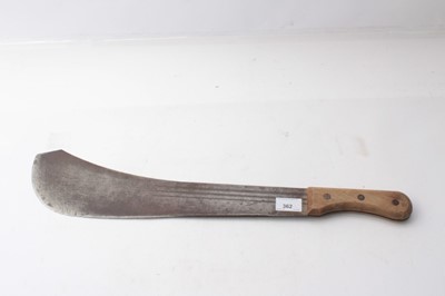Lot 362 - Military-type machete by Martingdale, Birmingham